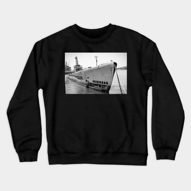 USS Pampanito Wide Crewneck Sweatshirt by bobmeyers